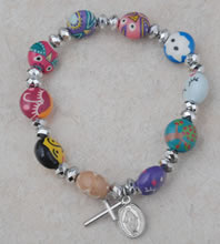 Rosary bracelet